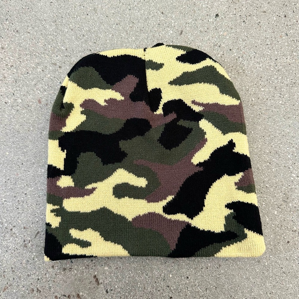 Green Camo Beanie